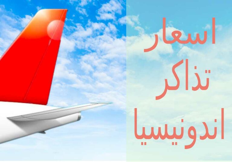 اسعار تذاكر اندونيسيا